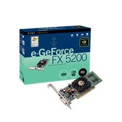 EVGA GeForce FX5200 PCI 128MB DDR DVI-I S-Video Retail