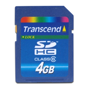 TRANSCEND 4G SDHC CARD LIGETIME WARRANTY TS4GSDHC